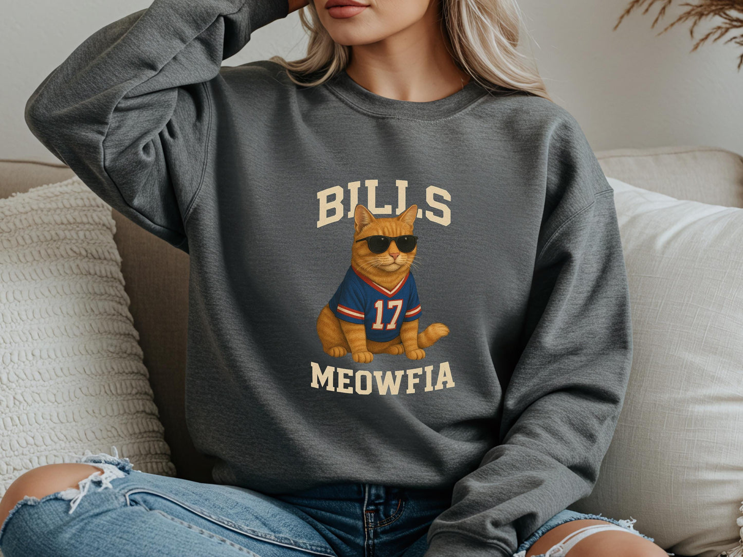 Retro Buffalo Football Shirt, Buffalo Fan Sweatshirt, Game Day Shirt, New York Sweatshirt, Buffalo Football Fan Shirt
