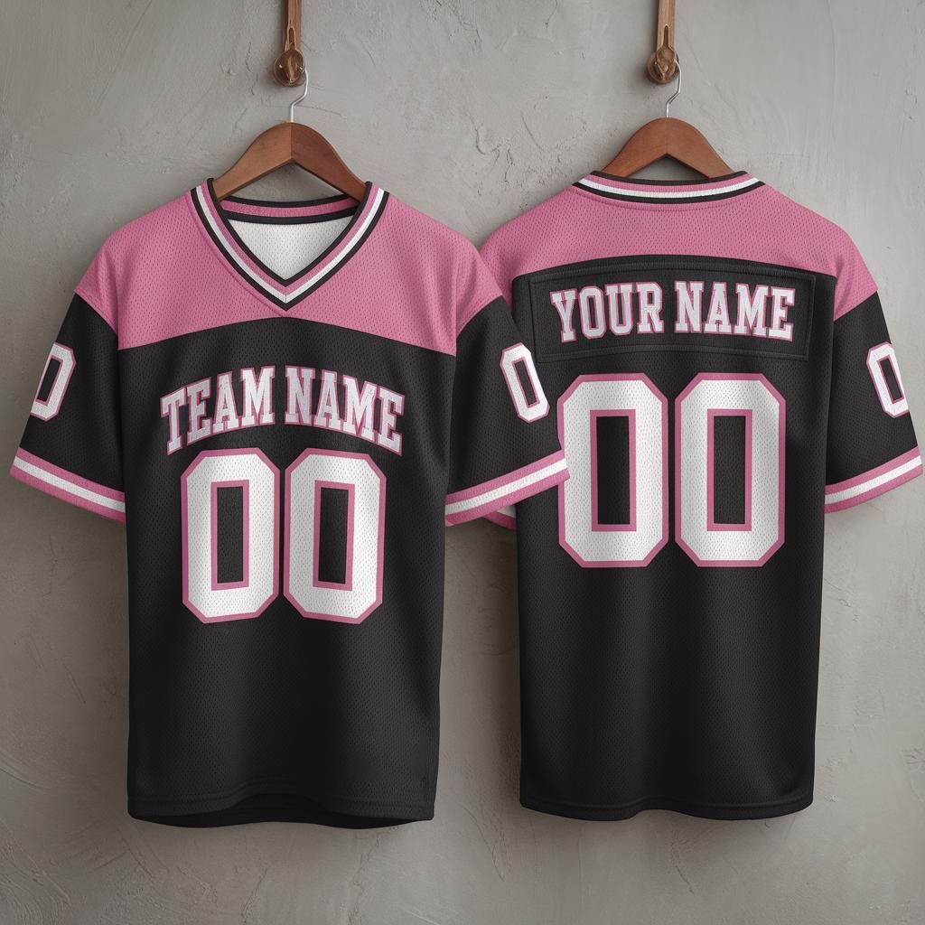 Custom Name & Number Football Jersey, Personalized Team Uniform, Football Shirts, Football Season Jersey, Game Day Outfit, Football Jersey