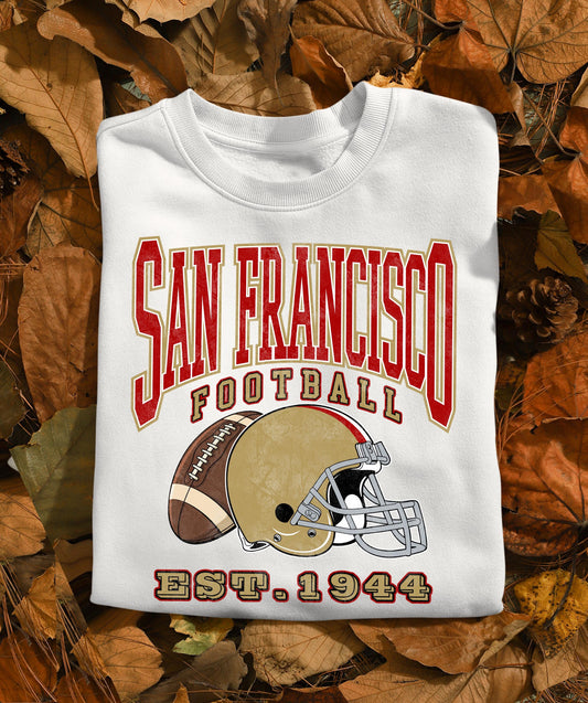 San Francisco Football Shirt, San Francisco Super Bowl Champions Sweatshirt, Sunday Football Shirt, Vintage San Francisco Shirt