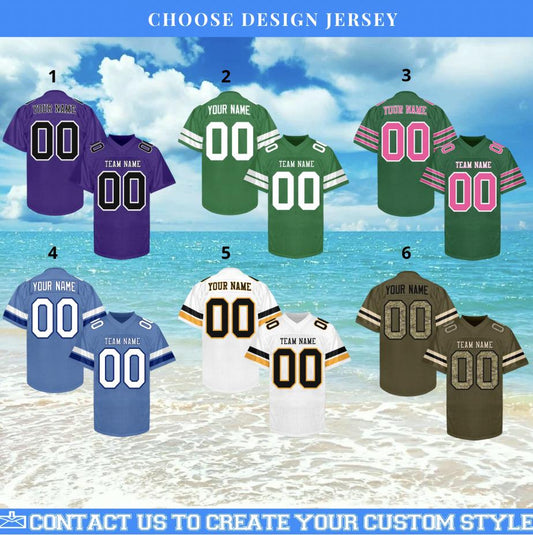 All Stitched Jersey, Custom Football Jersey, Stitched Name Number, embroidered jersey, Personalize Fans jersey, Stitched Jersey,Gift for Men