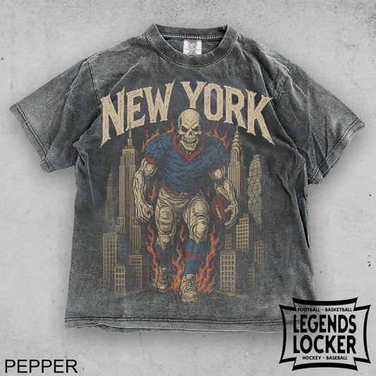 New York Giants Football T-Shirt, Vintage Football Graphic Tee, Old School Sunday Football Shirt, Giants Fan Apparel