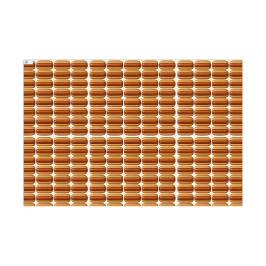 Gift Wrap Papers - Funny Glizzy Hot Dog Gag Gift, Wrapping Paper Roll, Novelty Foodie Present, Hilarious Prank Wrap, Unique Joke Package