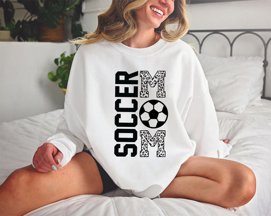 Custom Soccer Mom Sweatshirt, Sports Mom Shirt, Personalized Soccer Mom T Shirt, Customized Soccer Mom Gifts, Game Day Hoodie, Cute Mom Gift