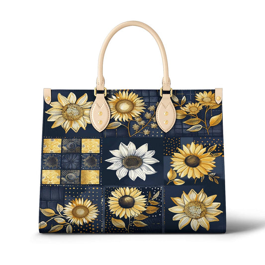 Leather Bag Classic Sunflower