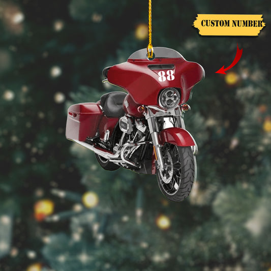 Motorcycle Ornament – Grand Touring new, Gift for Motorcycle lover, Ornament Decoration, Ornament For Gift, Ornament Christmas