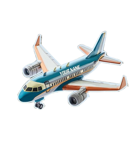 Personalized Airplane (4)Ornaments for Christmas Tree, Ornament Decoration, Ornament For Gift, Ornament Christmas