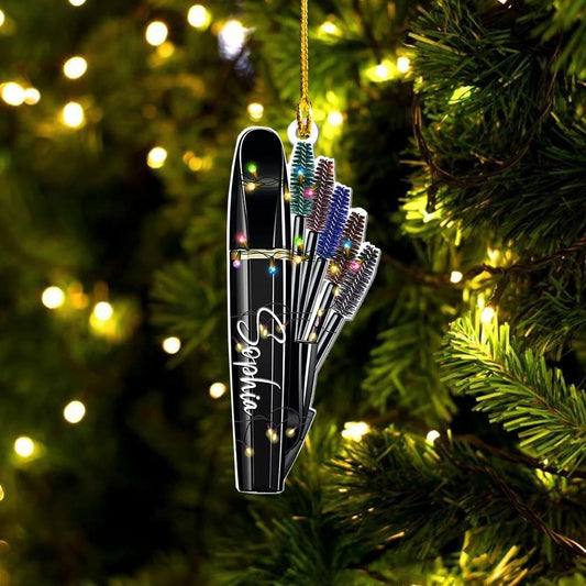 Personalized Makeup Tools Christmas Ornament 2023, Makeup Box Christmas Ornament Gift for Makeup Artist, Christmas Tree Decor for Makeup Shop345345, Ornament Decoration, Ornament Christmas