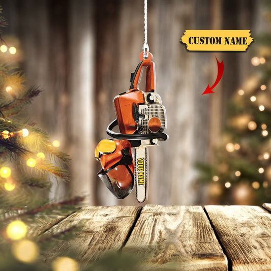 Personalized Name Arborist Ornament- Custom Shaped Ornament, Ornament Decoration, Ornament For Gift, Ornament Christmas