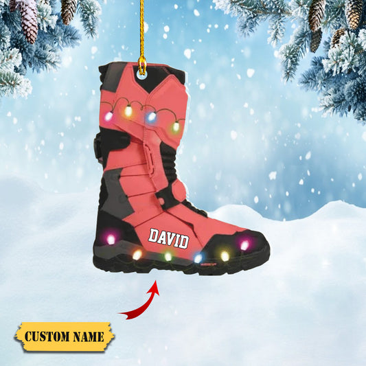 Personalized Snowmobile Ornament, Snowmobile Racing Lover Christmas Ornament, Christmas Ornament for Winter Sport Lovers, Christmas Ornament Tree, Ornament Decoration, Ornament For Gift, Ornament Christmas