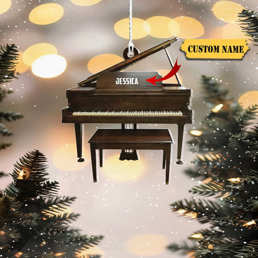 Piano Ornament for Piano Players, Piano Christmas Ornament Decor, Ornament Decoration, Ornament For Gift, Ornament Christmas