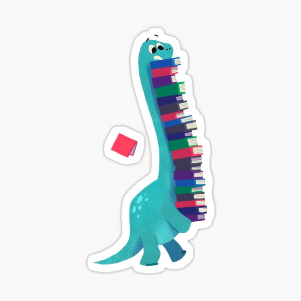 BOOK DINOSAURS 01 Sticker