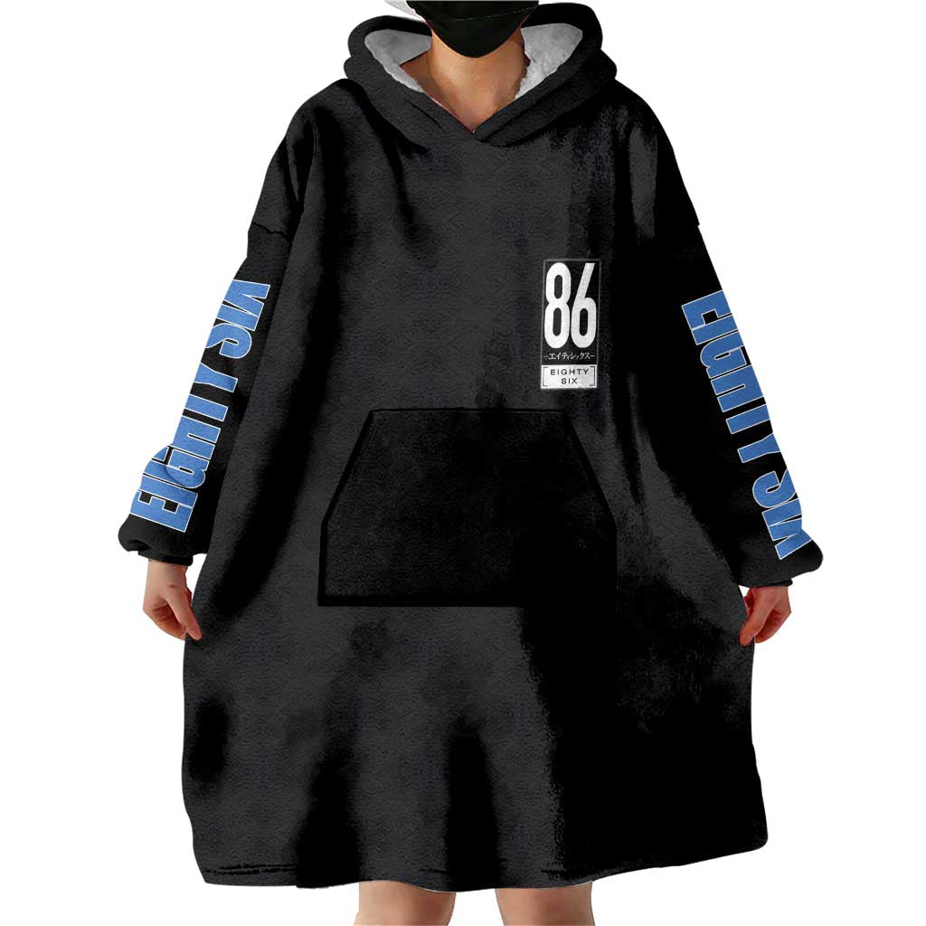 86 Eighty Six Wearable Blanket Hoodie Anime Style TS04