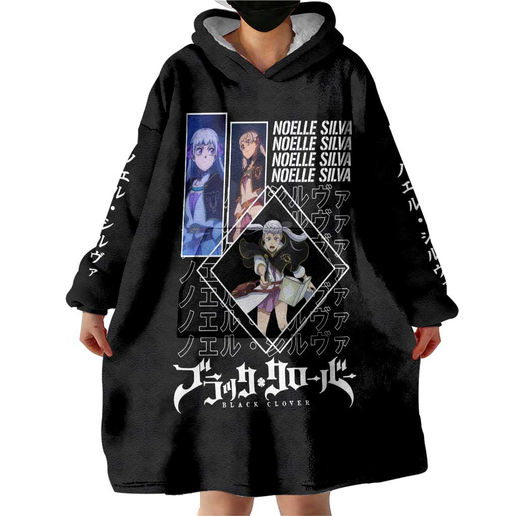 Noelle Silva - Black Clover Wearable Blanket Hoodie Anime Style TS04