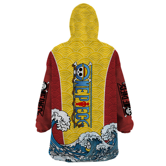 Luffy - One Piece Wearable Blanket Hoodie Anime Japan Style TS04