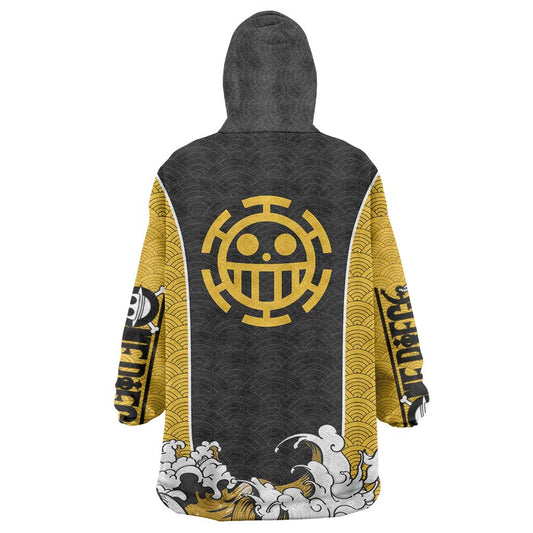 Trafalgar Law - One Piece Wearable Blanket Hoodie Anime Style TS04