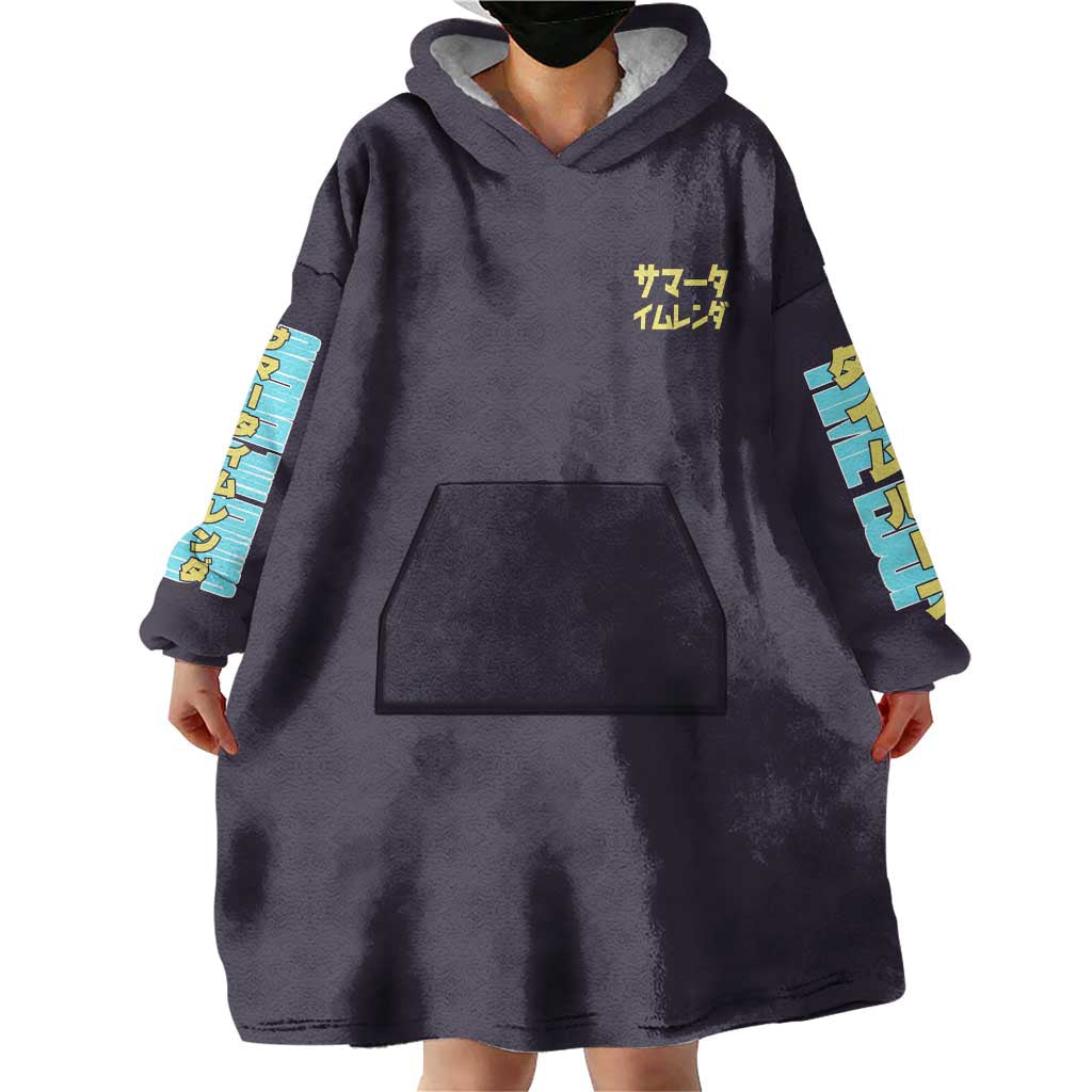 Summer Time Rendering Wearable Blanket Hoodie Japan Anime Style TS04