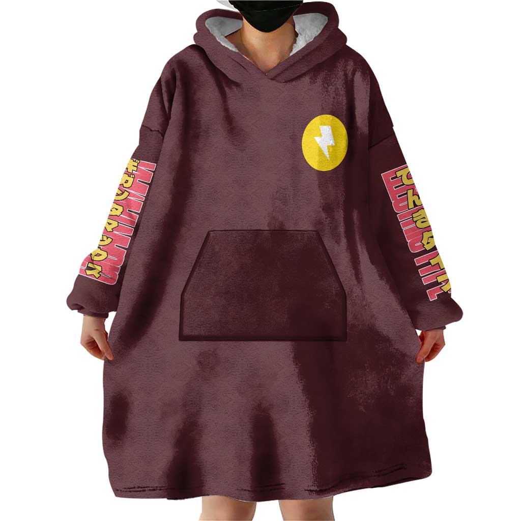 Gigantamax Pikachu Poke Wearable Blanket Hoodie Japan Anime Style TS04