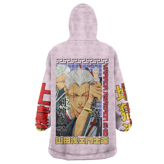 Yamada Asaemon Shion Hells Paradise Wearable Blanket Hoodie Japan Anime Style TS04