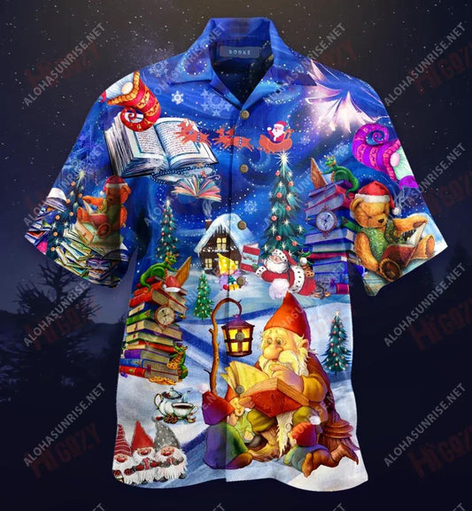 Leabhar Léitheoireachta Ar Léine Gearr na Nollag Haváí Léinte T an tSamhraidh Léinte Craicne Haváís Léinte Crazy Haváí, Bronntanas Léine Haváís, Bronntanas Nollag