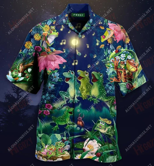 Brogaí ag Canadh Amhráin Nollag Léine Gearr Haváís Muinchille Samhraidh Gearr Léinte Haváís Saincheaptha Léinte Greannmhar Haváís, Bronntanas Léine Haváís, Bronntanas Nollag