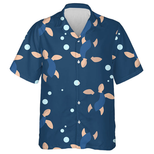 Tropical Colorful With Funny Turtles In Sunglasses Hawaiian Shirt, Hawaiian Shirt Gift, Christmas Gift