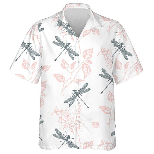 Snáthán Eitilte Geal Agus Léine Haváís Bláthanna Bándearg, haváís le haghaidh bronntanais