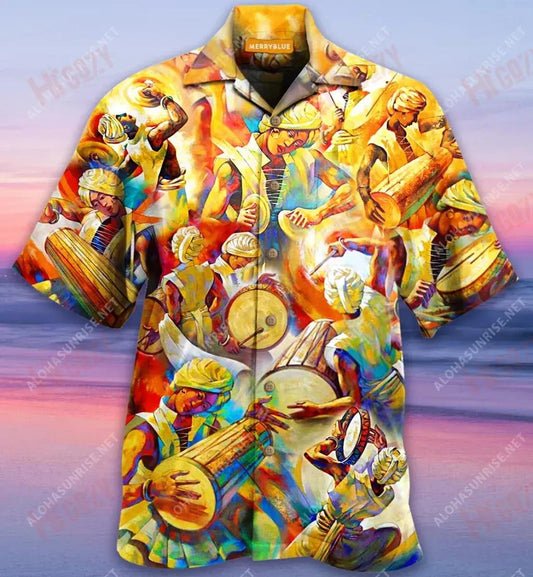 Mo India Mo Bród Léine Haváise Unisex Caitheamh aimsire Muinchille Gearr Léinte Haváís Saincheaptha Léinte Greannmhar Haváís, Bronntanas Léine Haváís, Bronntanas Nollag