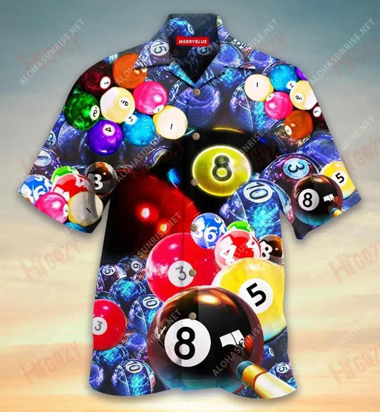 Tá Billard ag Glaoch Agus Caithfidh Mé Dul Chun Spórt Unisex Léine Haváís Laethanta Saoire Gearr Muinchille Léinte Haváís Saincheaptha Patrún Léine Haváís, Bronntanas Léine Haváís, Bronntanas Nollag