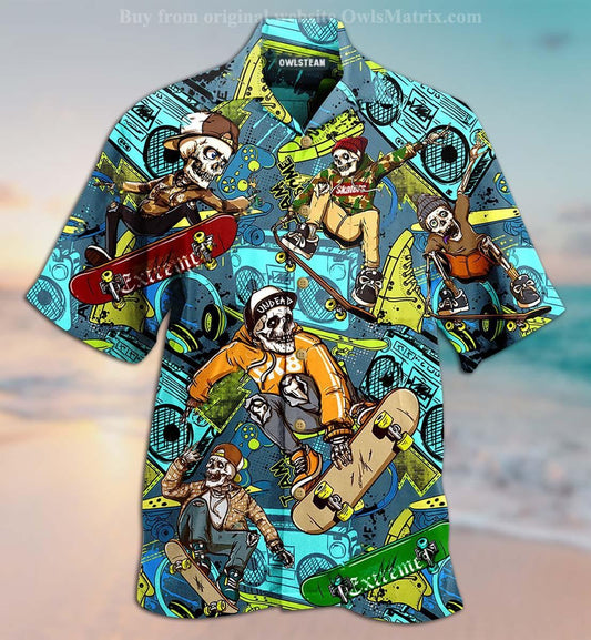 Is breá le Skull Scátála Gach Lá - Léine Haváís, Bronntanas Léine Haváís, Bronntanas Nollag