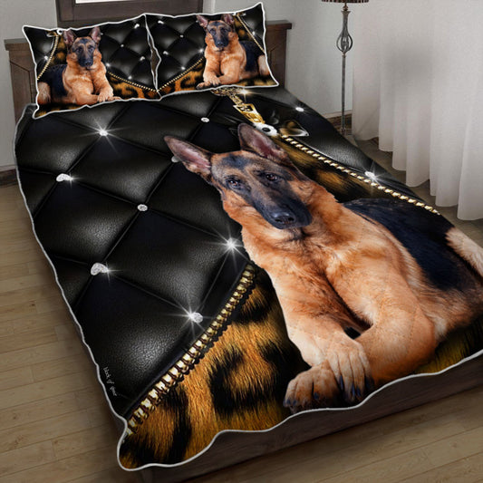 Dog German Shepherd Magic Quilt Bedding Set Bedroom Set Bedlinen 3D Bedroom 3D,Bedding Christmas Gift,Bedding Set Christmas