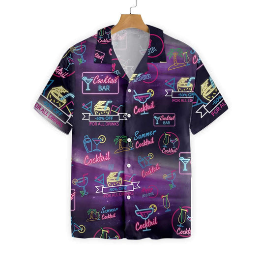 Life Is Better With Cocktail Design Hawaiian Shirt, Hawaiian For Gift