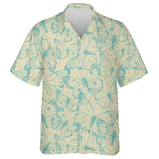 Féileacán Líne Gorm Ar Chúlra Buí Léine Haváí, Haváis mar Bhronntanas