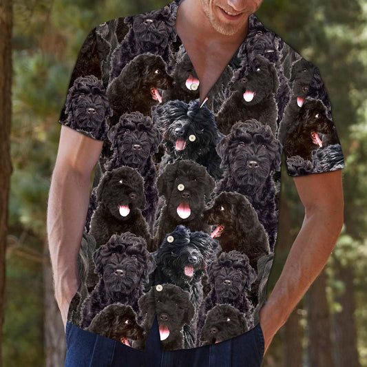 Is Fearr An Saol Le Madra Dubh-Bhrocaire na Rúise Léine Haváís, Bronntanas Léine Haváíais, Bronntanas Nollag