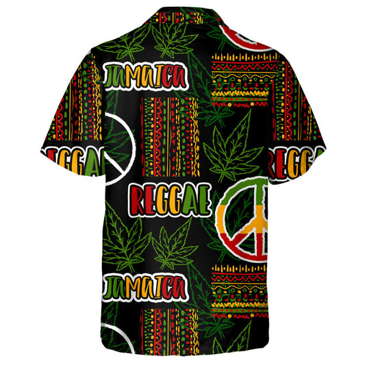 Comhartha Síochána Hippie Bláthanna agus Bogha Ceatha ar Chúlra Dubh Léine Haváís, Bronntanas Léine Haváíais, Bronntanas Nollag