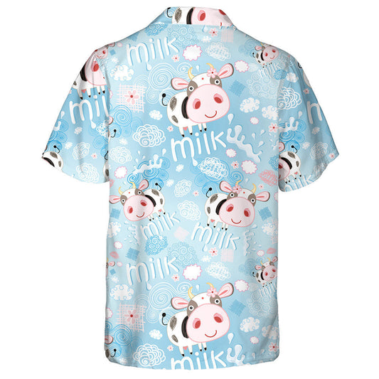 Ba Shona Shona Agus Bainne ar Chúlra Gorm Léine Haváí, Bronntanas Léine Haváíais, Bronntanas Nollag