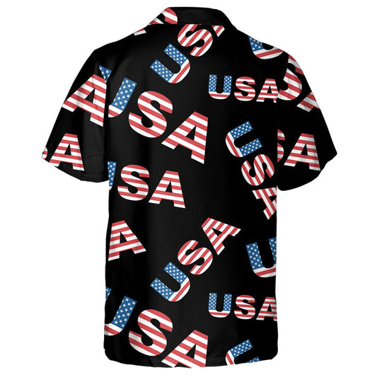 USA Litir Déanta Leis an mBratach Dubh Patrún Cúlra Léine Haváís, Bronntanas Léine Haváíais, Bronntanas Nollag