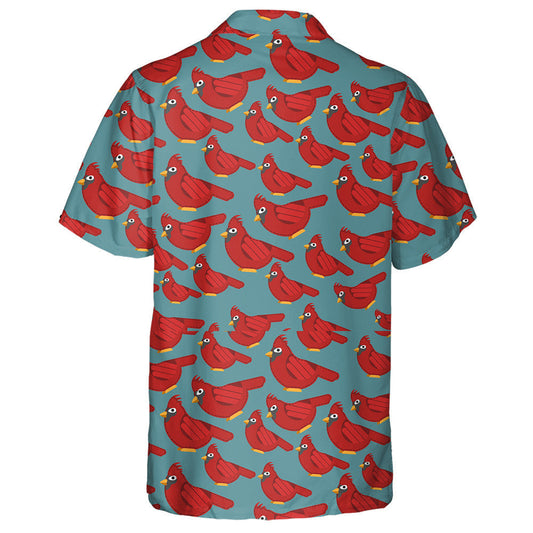 An tÉan Cairdinéal Dearg a Líníocht Ar Chúlra Gorm Léine Haváís, Bronntanas Léine Haváíais, Bronntanas Nollag