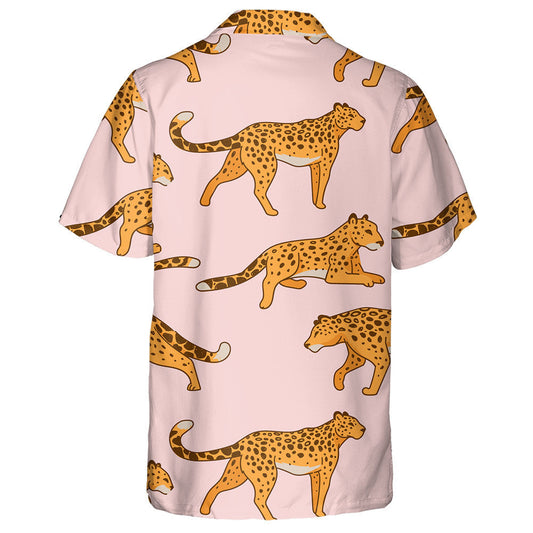 Leopards Laying And Resting Or Walking And Hunting Hawaiian Shirt, Hawaiian Shirt Gift, Christmas Gift