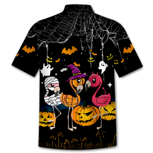 Flamingo Chibi Oíche Shamhna Léine Haváís_ Léine Haváís Bronntanas, Bronntanas Nollag