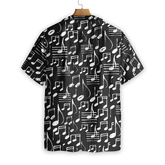 Music Note Music Paradise Design Hawaiian Shirt,Hawaiian Shirt Gift, Christmas Gift