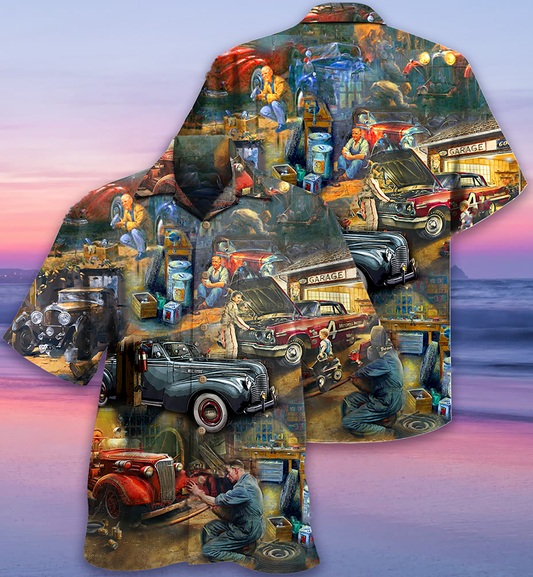 Car Fix Life _ Hawaiian Shirt-Hawaiian Shirt Gift, Christmas Gift