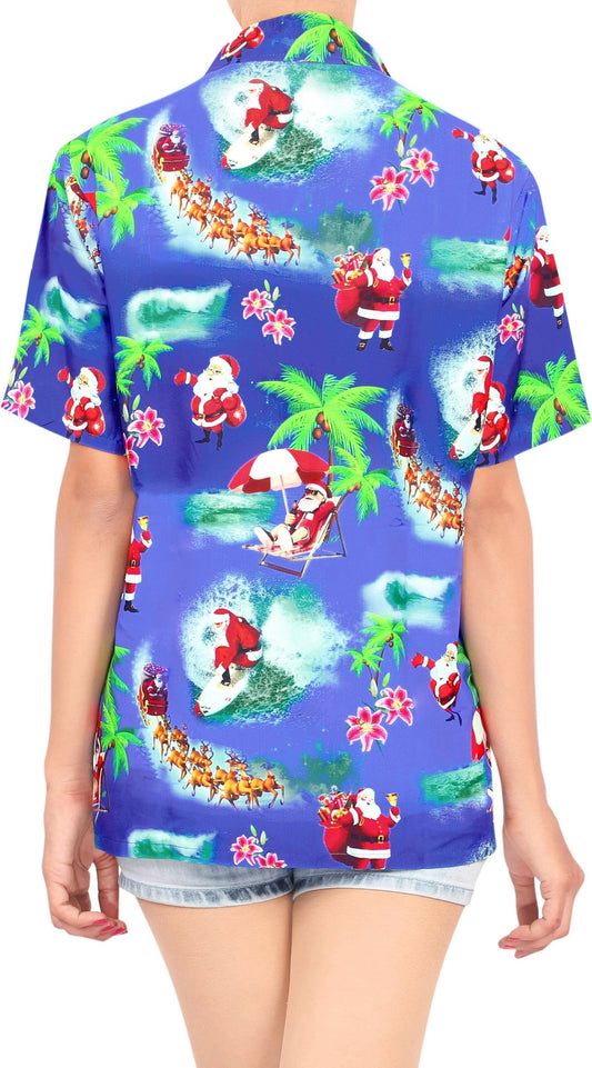 Time Of Christmas Santa Design Hawaiian Shirt,Hawaiian Shirt Gift, Christmas Gift