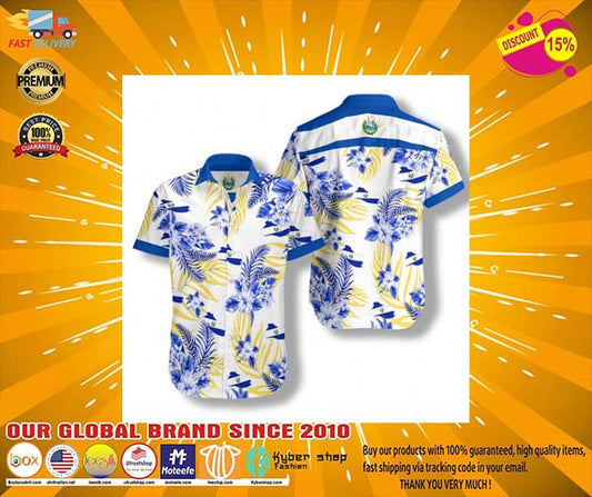 El Salvador Proud Hawaiian Shirt_Hawaiian Shirt Gift, Christmas Gift