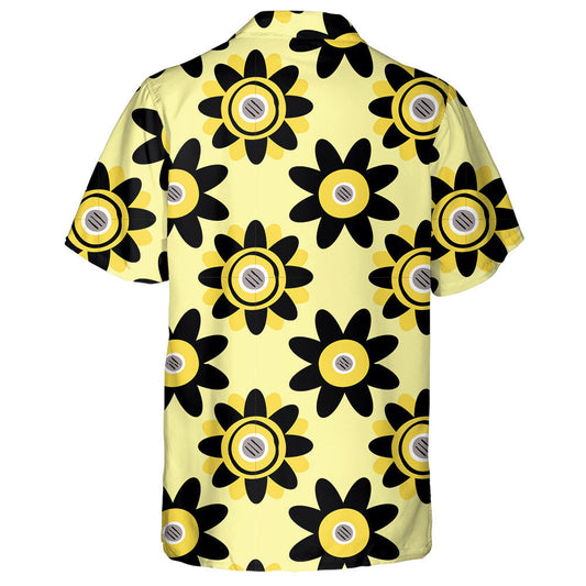 Lusanna Gréine Dubha Agus Bána Só Ar Chúlra Buí Éadrom Léine Haváí, Bronntanas Léine Haváíais, Bronntanas Nollag