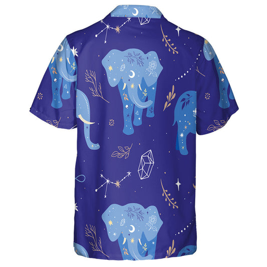 Elephant With Mystical Magical And Astrology Style Hawaiian Shirt, Hawaiian Shirt Gift, Christmas Gift