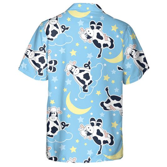 Naughty Cow Sticking Out Her Tongue Hawaiian Shirt,Hawaiian Shirt Gift, Christmas Gift