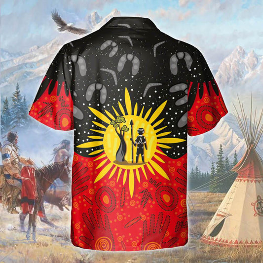 Aboriginal Australians Proud Hawaiian Shirt, Hawaiian Shirt Bronntanais, Christmas Bronntanais