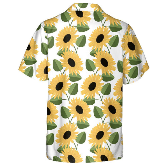 Hippie Buí Lus na Gréine Agus Duilleoga Glasa Dearadh Cruth Léine Haváí , Bronntanas Léine Haváís, Bronntanas Nollag