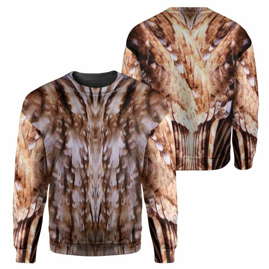 Owl - 3D All Over Printed Shirt Tshirt Hoodie Apparel
