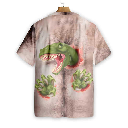 Carnabhóir Ón nDineasár Laistigh Dearadh Uathúil Léine Haváí, Bronntanas Léine Haváís, Bronntanas Nollag